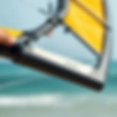 Innovative Design Elements of Trainer Kites Close-up of trainer kite design features