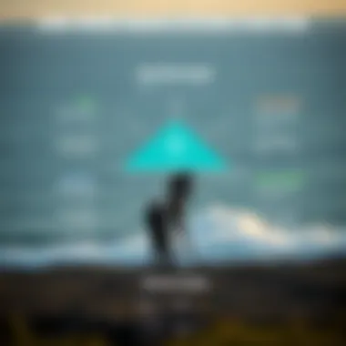 Diagram illustrating how weather radar systems operate