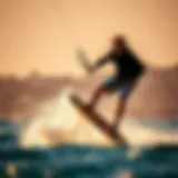 Dynamic zap skimmer in action on water