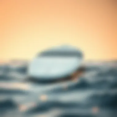 Sleek Design of the Waydoo Surfboard Sleek design of the Waydoo surfboard showcasing its streamlined shape